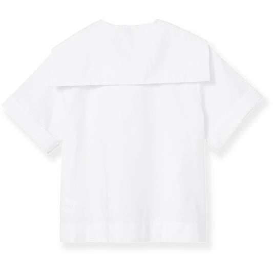 Middy Blouse - White