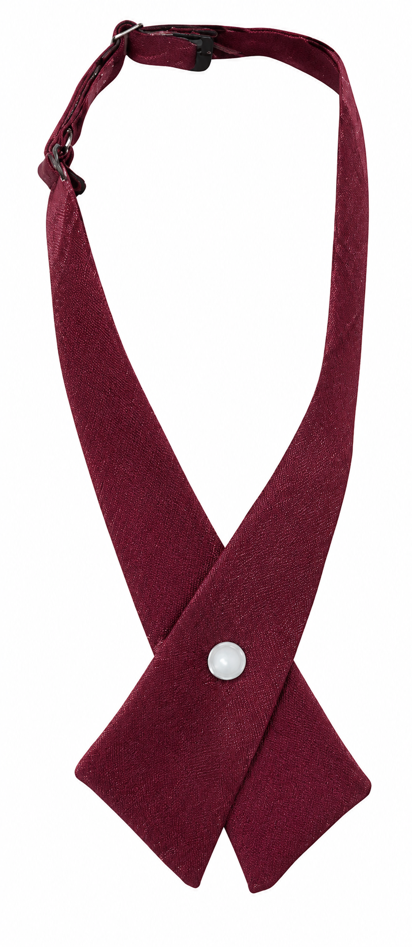 Girl Cross Tie - Maroon 