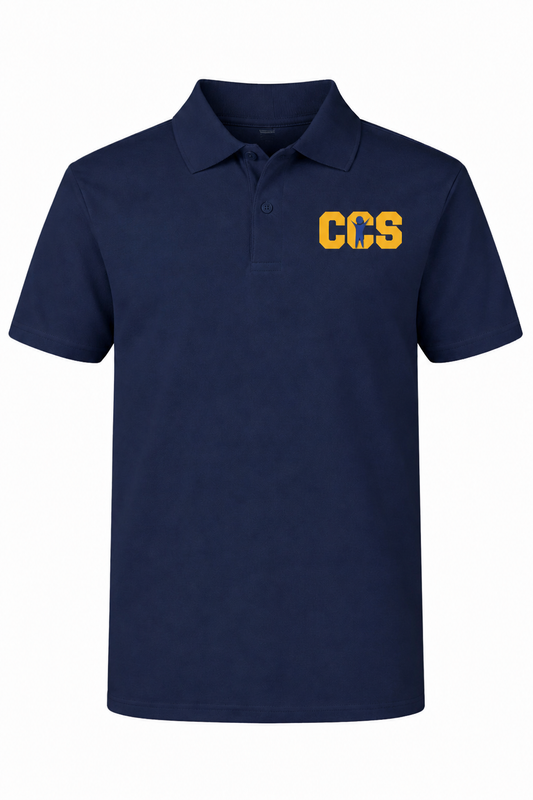 Performance Tech Polo - With Children's Community School Logo