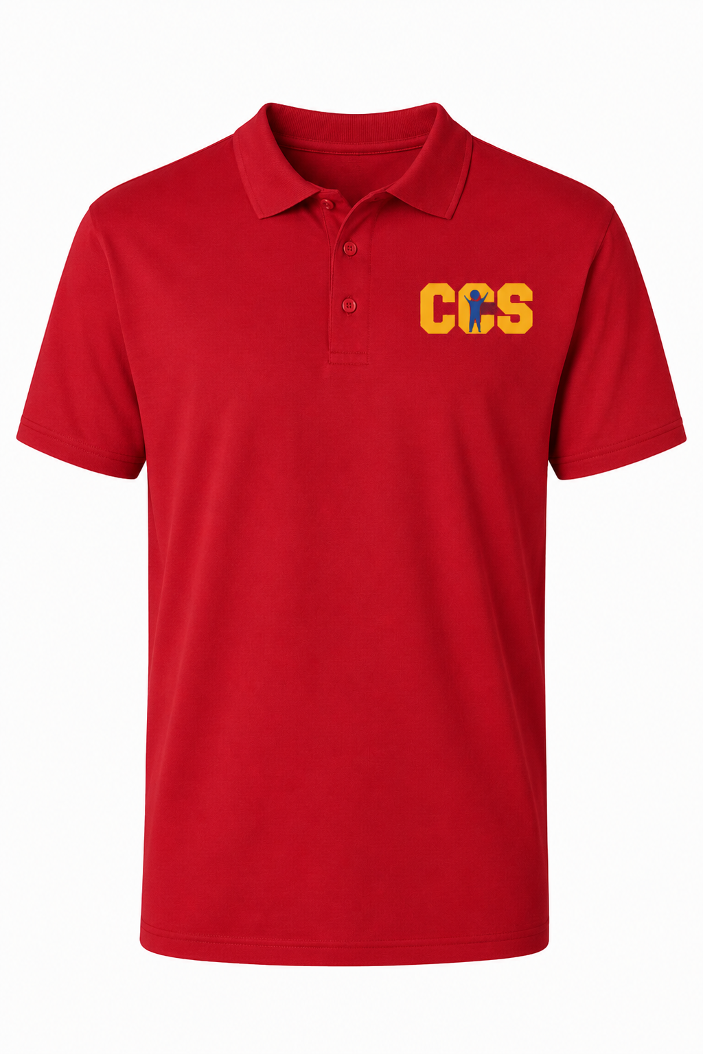 Performance Tech Polo - With Children's Community School Logo