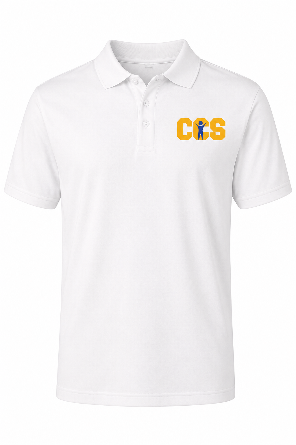 Performance Tech Polo - With Children's Community School Logo