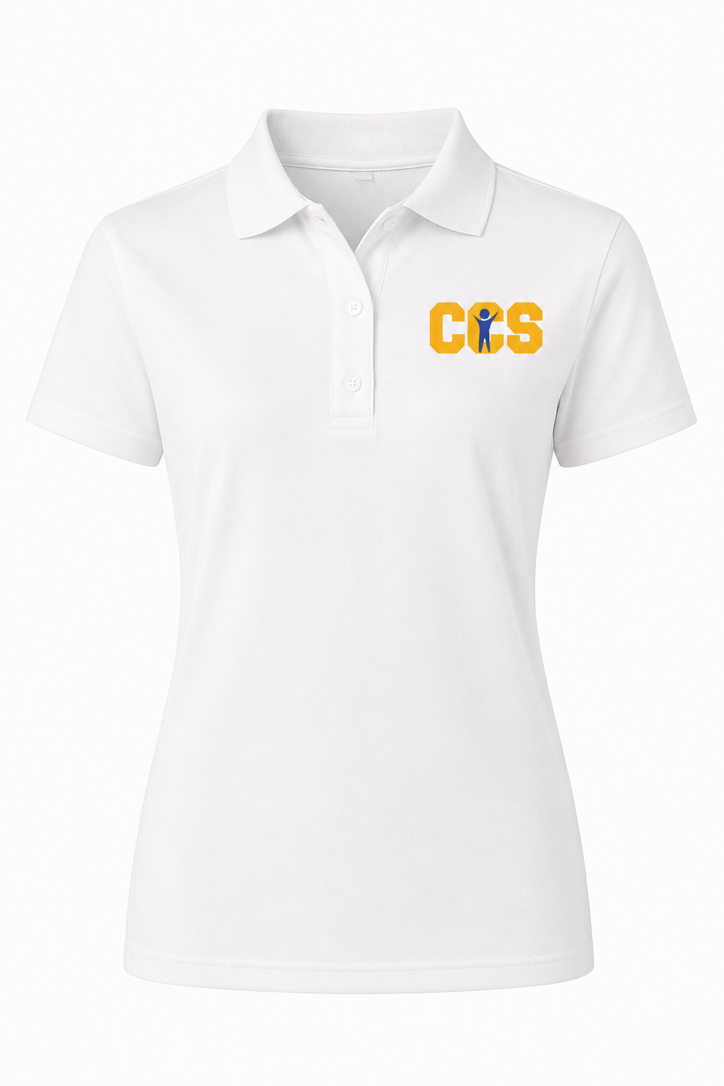 Performance Tech Polo - With Children's Community School Logo