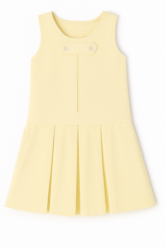 Front Zip Jumper - Yellow