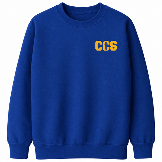Gym Crew Neck Sweatshirt (unisex) - With Children's Community School Logo