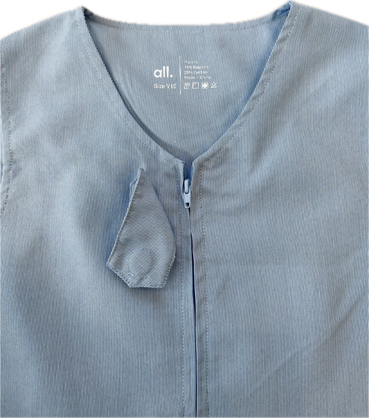 Grace Jumper - Blue Pinstripe