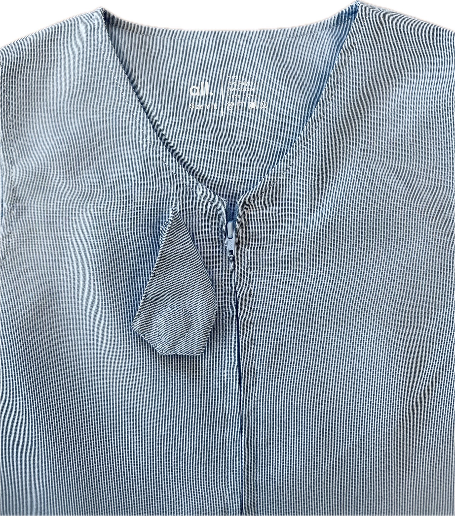 Grace Jumper - Blue Pinstripe