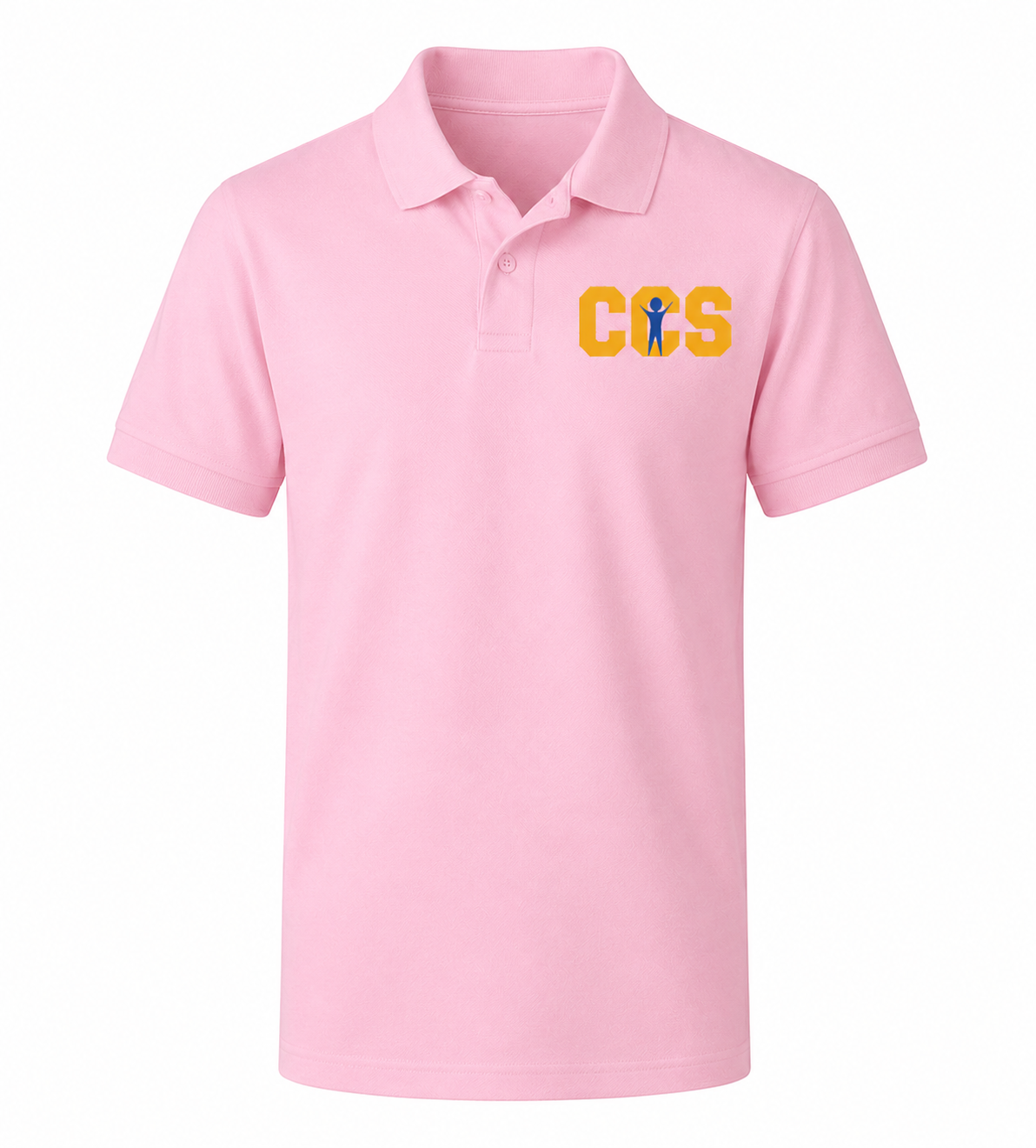 Classic Comfort Polo - With Children's Community School Logo