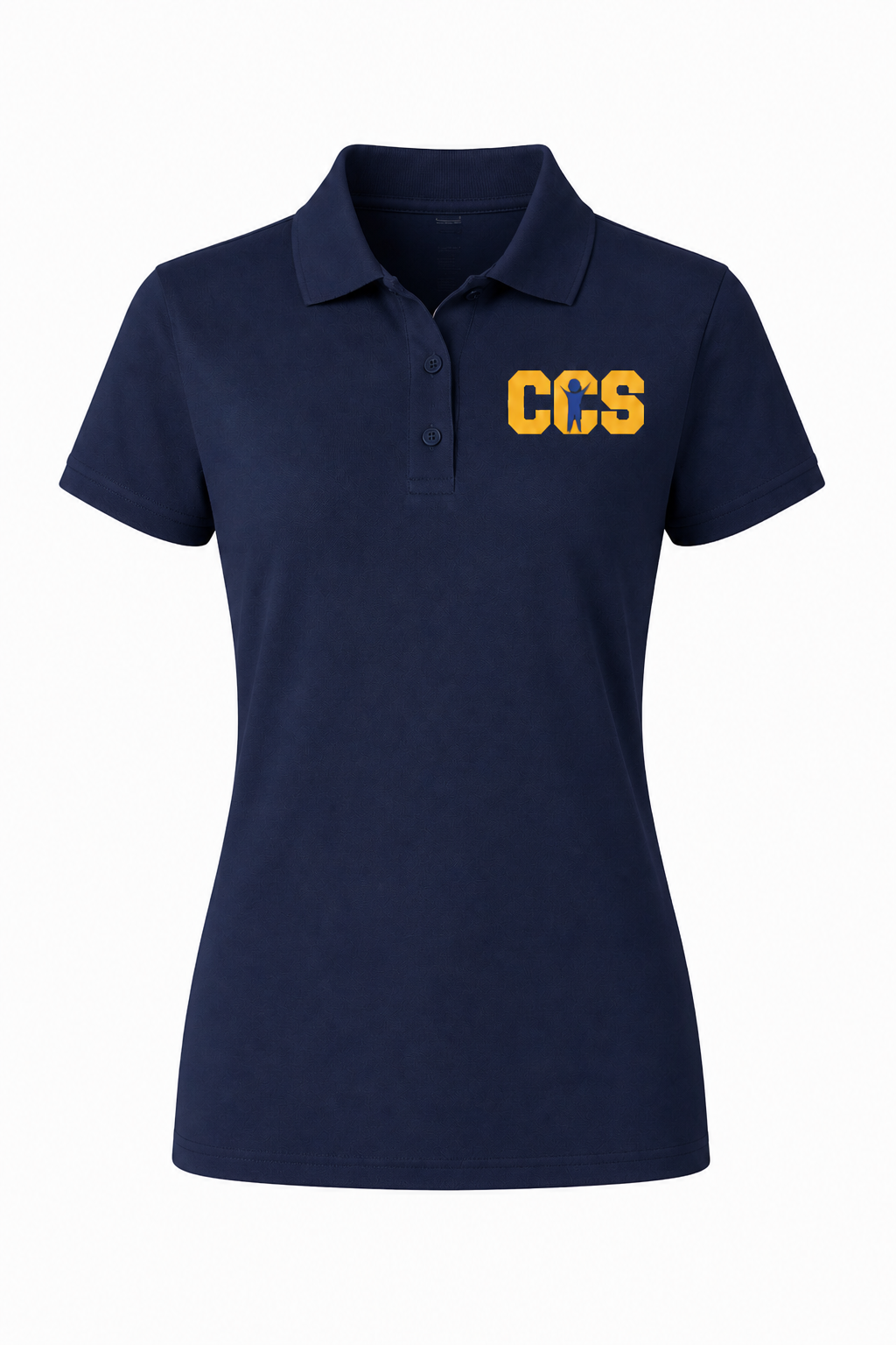 Performance Tech Polo - With Children's Community School Logo