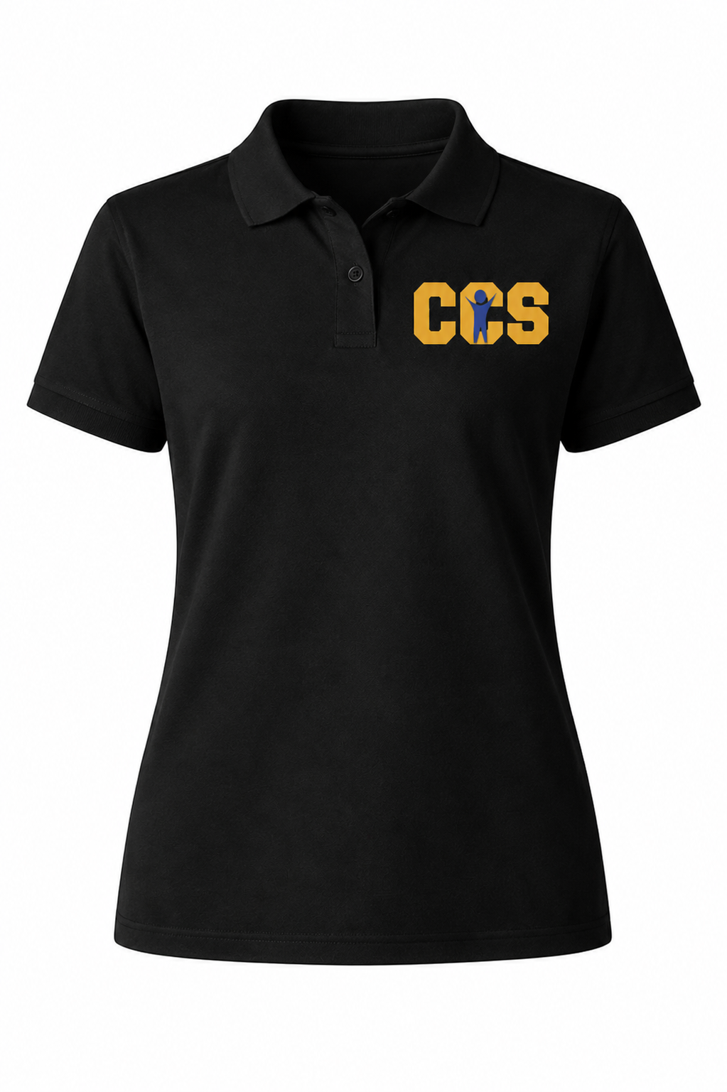 Classic Comfort Polo - With Children's Community School Logo